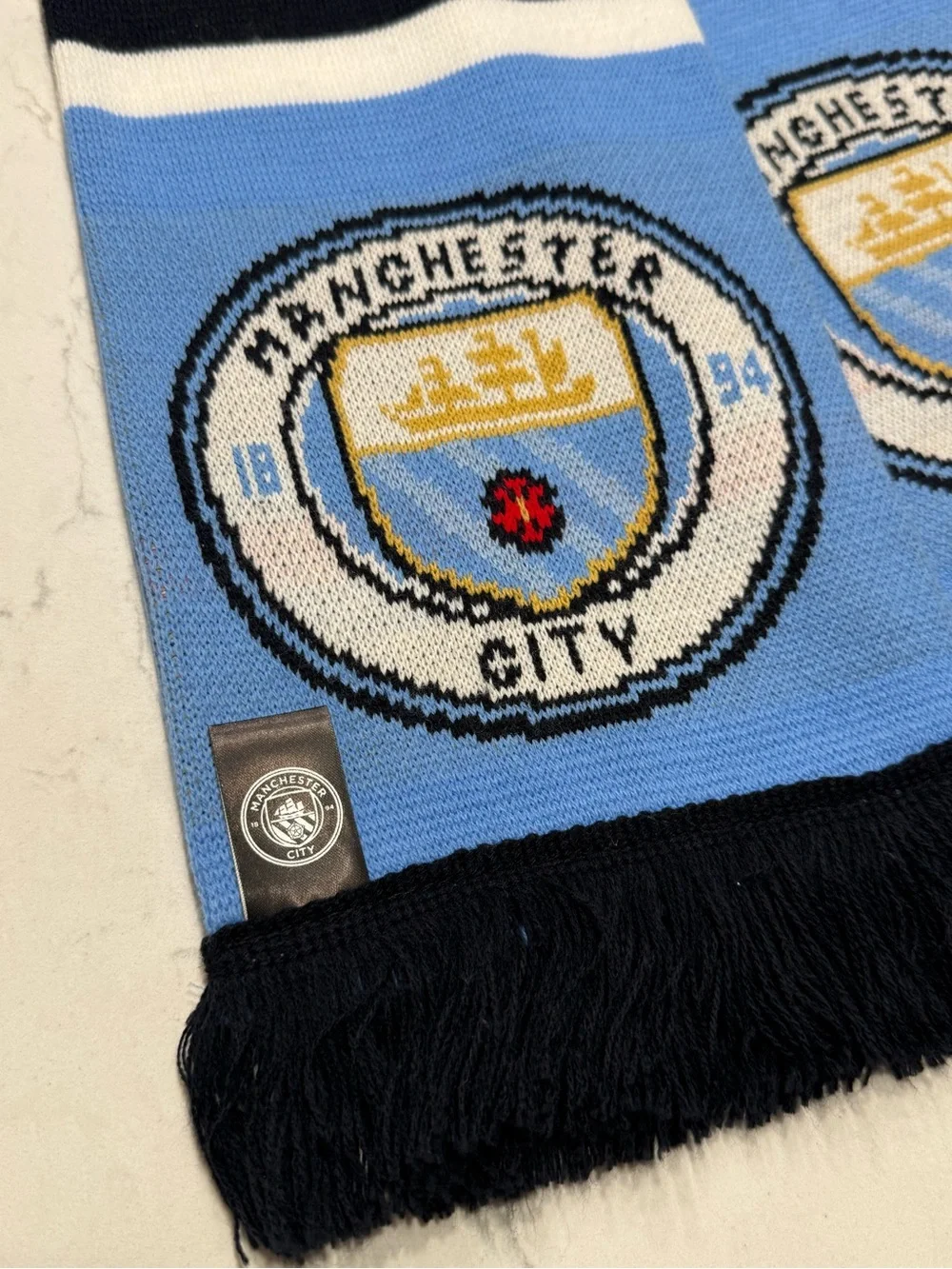 Manchester City ‘47 Officially Licensed Soccer Fan Scarf - MCFC